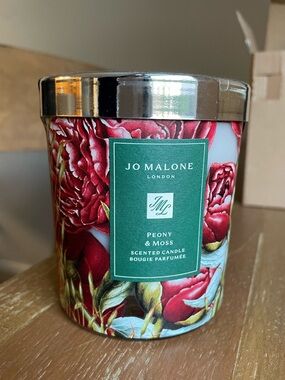Jo Malone Peony & Moss Scented Candle 7oz Sealed New No Box Floral Luxury